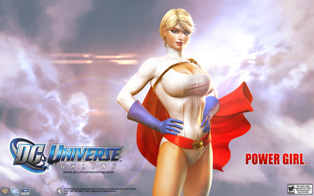 Power Girl DCUO - slater, girl, dc, kara, power, kryton, helen