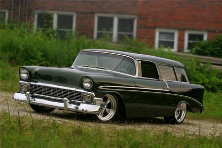 1956 Chevrolet Nomad - nomad, classic, wagon, custom, chevy