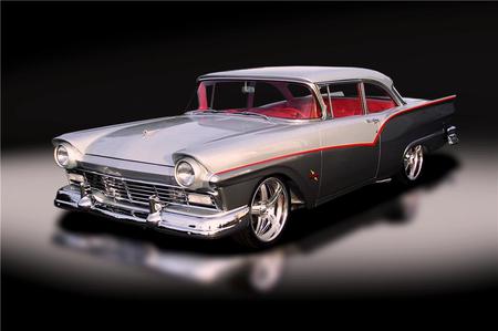 1957 Ford Fairlane custom - fairlane, car, classic, ford, custom