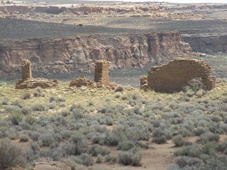 Dead Beauty - pueblo, triplerubik, culture, picture, nature, ruins, architecture, chaco culture national historical park, chaco canyon, desert