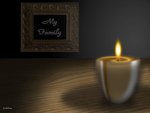 Picture of My Family by Candle Light
