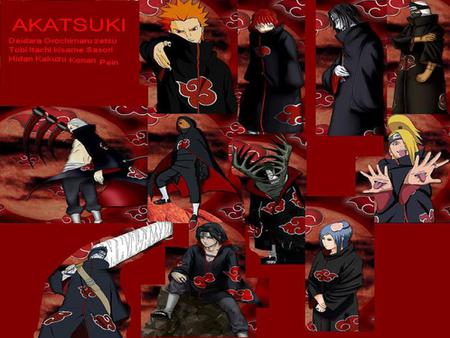 Akatsuki Organization Anime, HD wallpaper