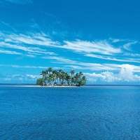 ISLAND IN THE BLUE