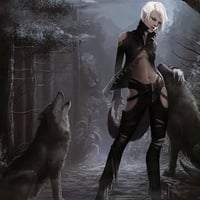 Girl Wolf Trainer