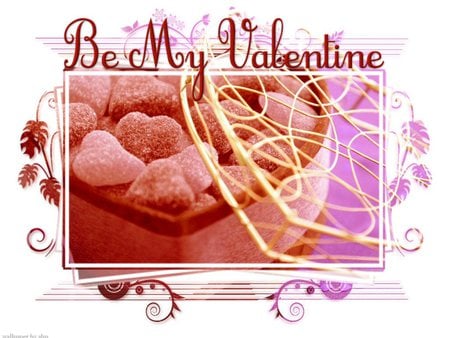 be my valentine candy - heart, valentines, love, candy, new