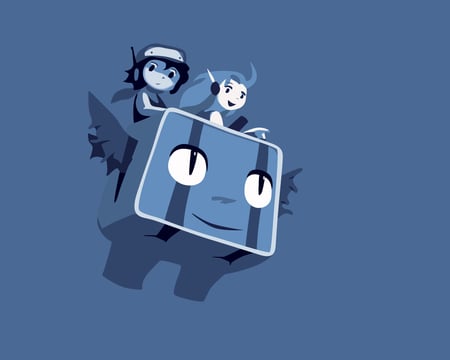 Cave Story - curly brace, balrog, cave story, quote