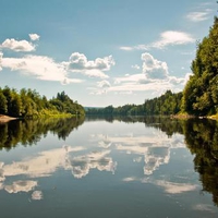 Clouds-in-the-lake