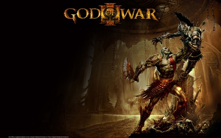 God Of War - playstation, console, power, video games, action, dark