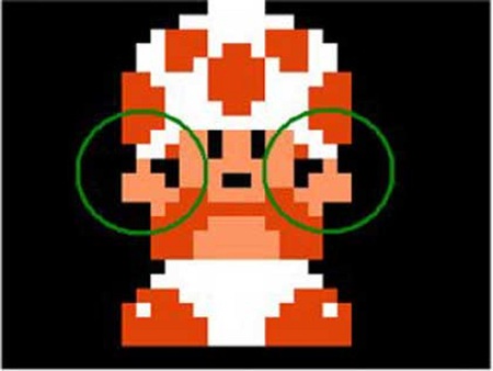 IS TOAD FLIPPING ME OFF - mario, vidoe games, lol, toad