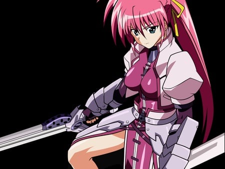 Wargirl - anime, sword, girl, armour