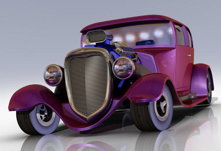 Kustom Street Rod - cars, auto, custom rides, hot rods