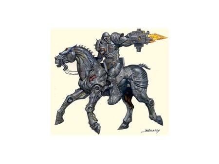 4 Horsemen - comic, horsemen, fantasy, art