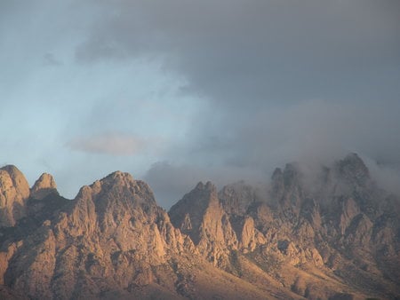 Ease of the Mist - clouds, new mexico, ease, rocky, nature, ease of the mist, mist, mountains, triplerubik, rocks