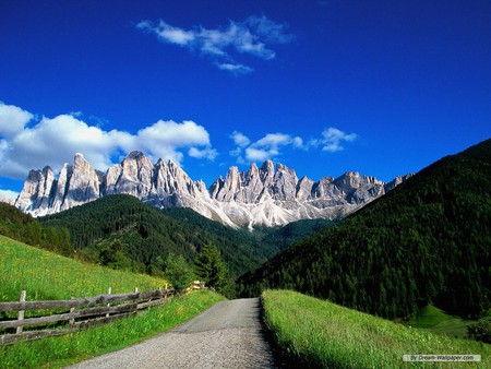 TAKE ME HOME COUNTRY ROADS - a, view, road, scenic, country, sky