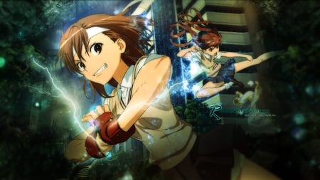 Release The Voltage - index, anime, to aru kagaku no railgun, railgun, misaka