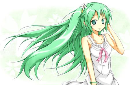 Hatsune Miku - aqua, hot, headset, music, anime girl, white, cool, aqua eyes, hatsune miku, sexy, skirt, song, vocaloids, program, vocaloid, beautiful, pink, diva, dress, nice, beauty, twintail, singer, aqua hair, virtual, pretty, idol, green, anime, miku, cute, girl, hatsune, microphone, headphones, awesome