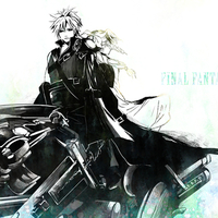 Cloud & Aerith
