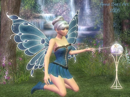 Power Source - waterfall, fairy, fantasy, other