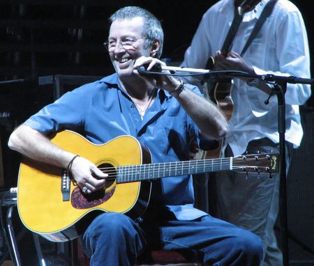 Eric Clapton - guitar, musician, eric, clapton, london, concert, blues