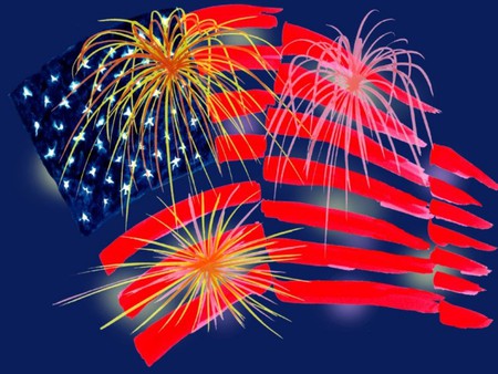 THE 4 OF JULY - july4, vet, flag, holiday, brithday, usa