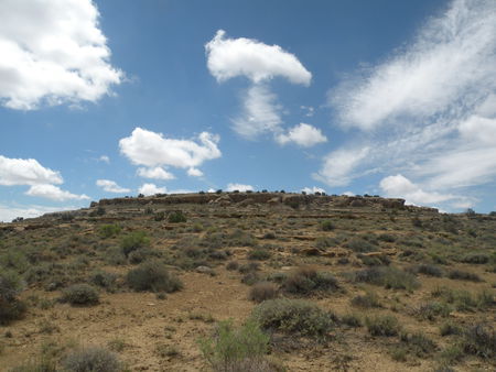 Desert Plateau - clouds, plateau, desert, deserts, desert plateau, nature, cloud, sky, triplerubik