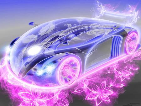 Fantasy Car - belle, rare, couleur, magnifique