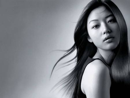 Jeon-Ji-Hyun - models, lady, actresses, people, female, hair, korean, asian, black, face