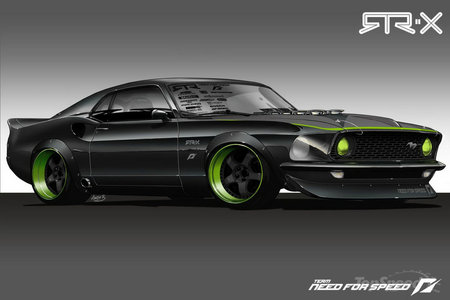 mustang - ford, rtr-x, 1969, mustang