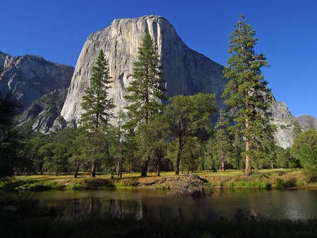 mountain to the sky - sky, lake, hills, trees, water