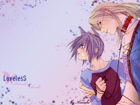 Loveless - loveless, ears, soubi, ritsuka