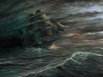 Ship in Storm