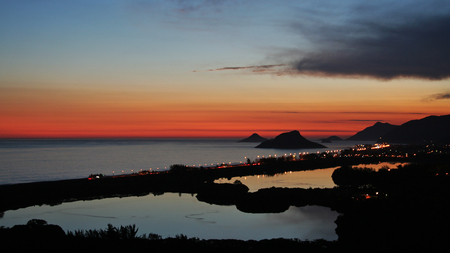 Sunset in Rio de Janeiro - sky, sunset, sea, rio de janeiro