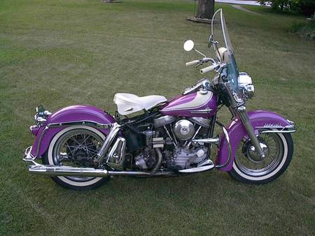 1958 Harley Davidson FLH Duo Glide - harley, panhead, american, classic, motorcycle