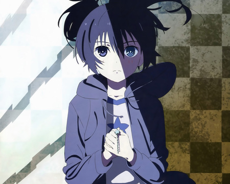 Blackâ˜…Rock Shooter - art, beautiful, anime, awesome, anime girl, black, black rock shooter, artistic