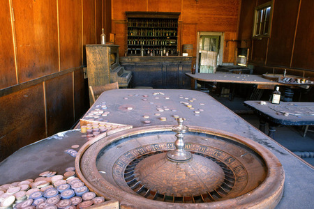 Old Gambling Saloon - west, dust, saloon, gambling, ghost town