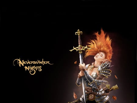 Neverwinter Nights - game, female, nights, art, neverwinter