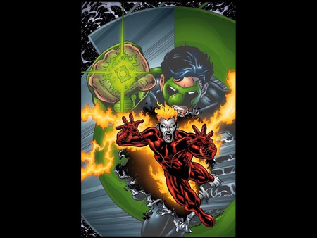 Green Lantern - comic, art, fantasy, green lantern