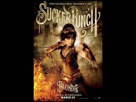 Sucker Punch - Blonde - movie, female, sucker, punch