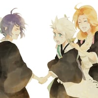 Hitsugaya Hinamori and Matsumoto