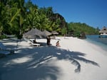 Beach at Bora Bora