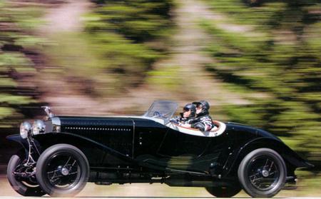 1930 Hispano Suiza H6C speedster - car, road, old classic, speedster, driver, 1930