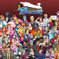 Phoenix Wright Collage