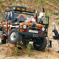 Cute Girls and Range Rover