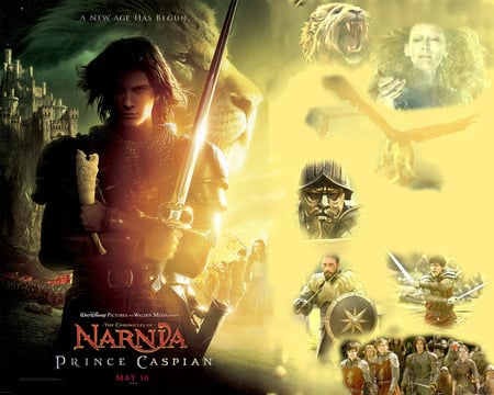 Narnia - characters, prince, caspian, lion, aslan, castle