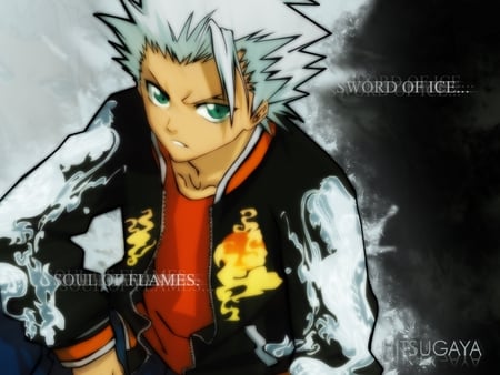 hitsugaya - anime, wallpaper, bleach, hitsugaya