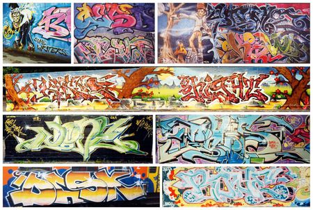 GraffitiWallPaper - graffiti, abstract, color, styles