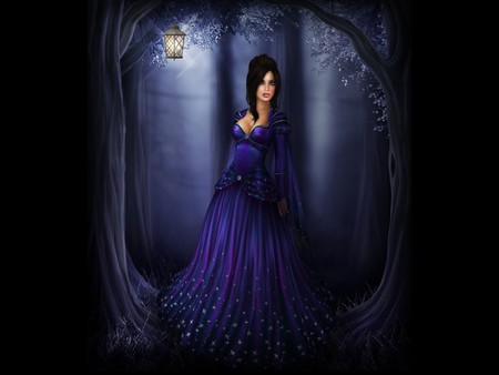 SAPPHIRE - sapphire, female, dress, light