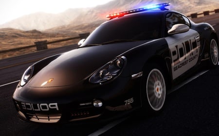 Cop Pursuit - need for speed, police, sport car, cop, hd, car, nfs, wide, 2011, porsche, ea game