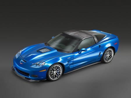 corvette - car, chevrolet, blue, corvette