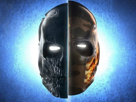 Army of Two - metallic, hd, army, mask